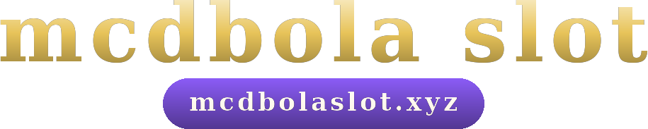 mcdbola slot logo